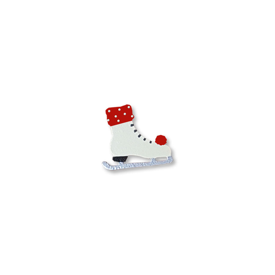 Ice Skate Mini Magnet