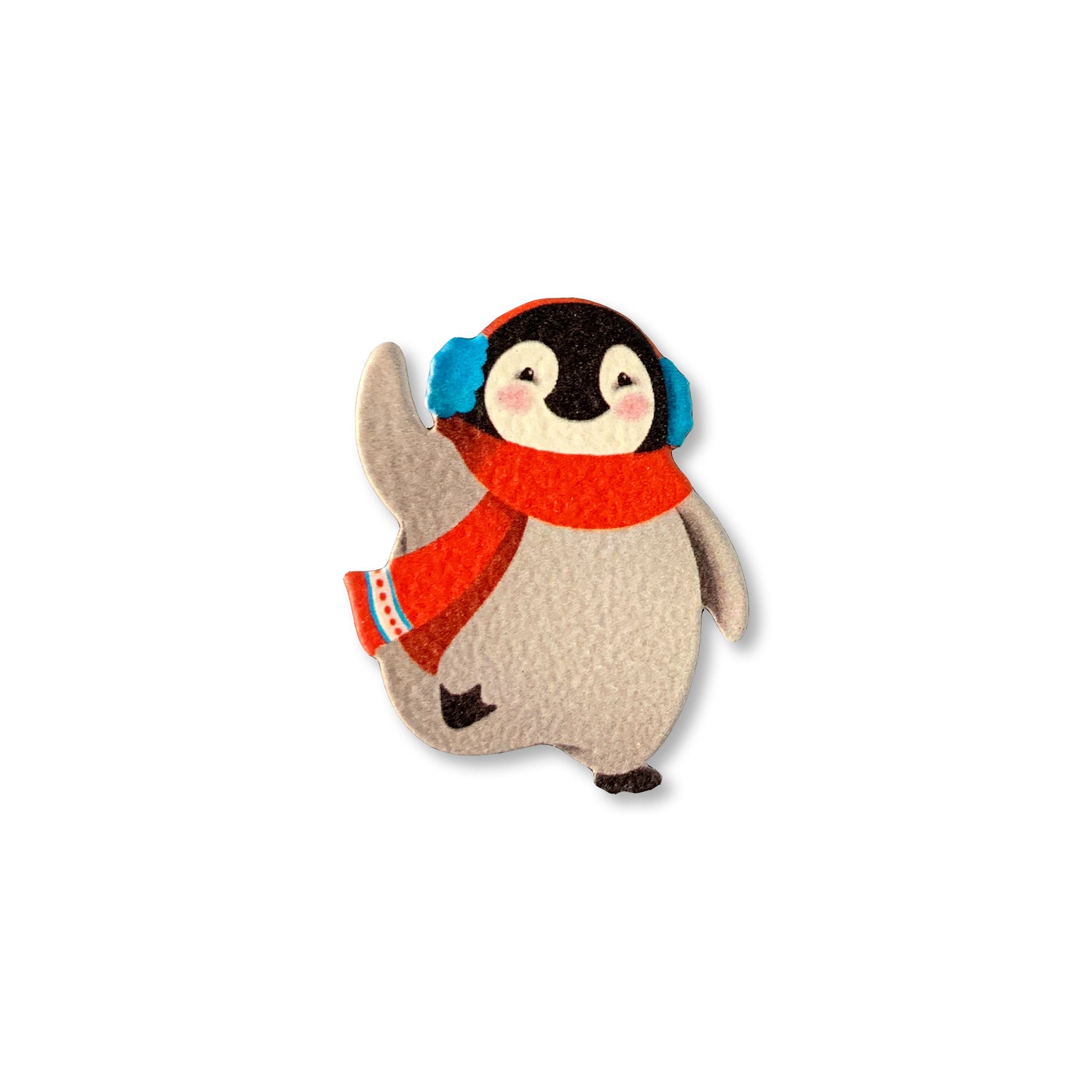 Winter-Pinguin-Magnet