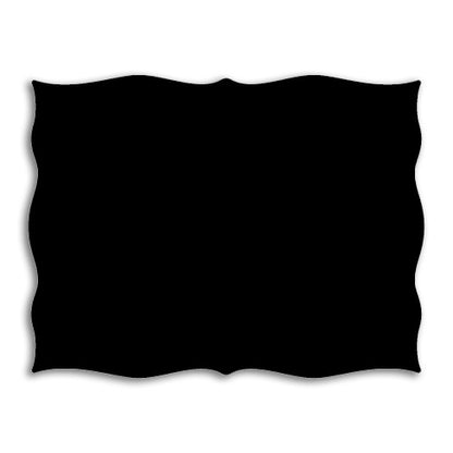 Memo Board Ornate Black