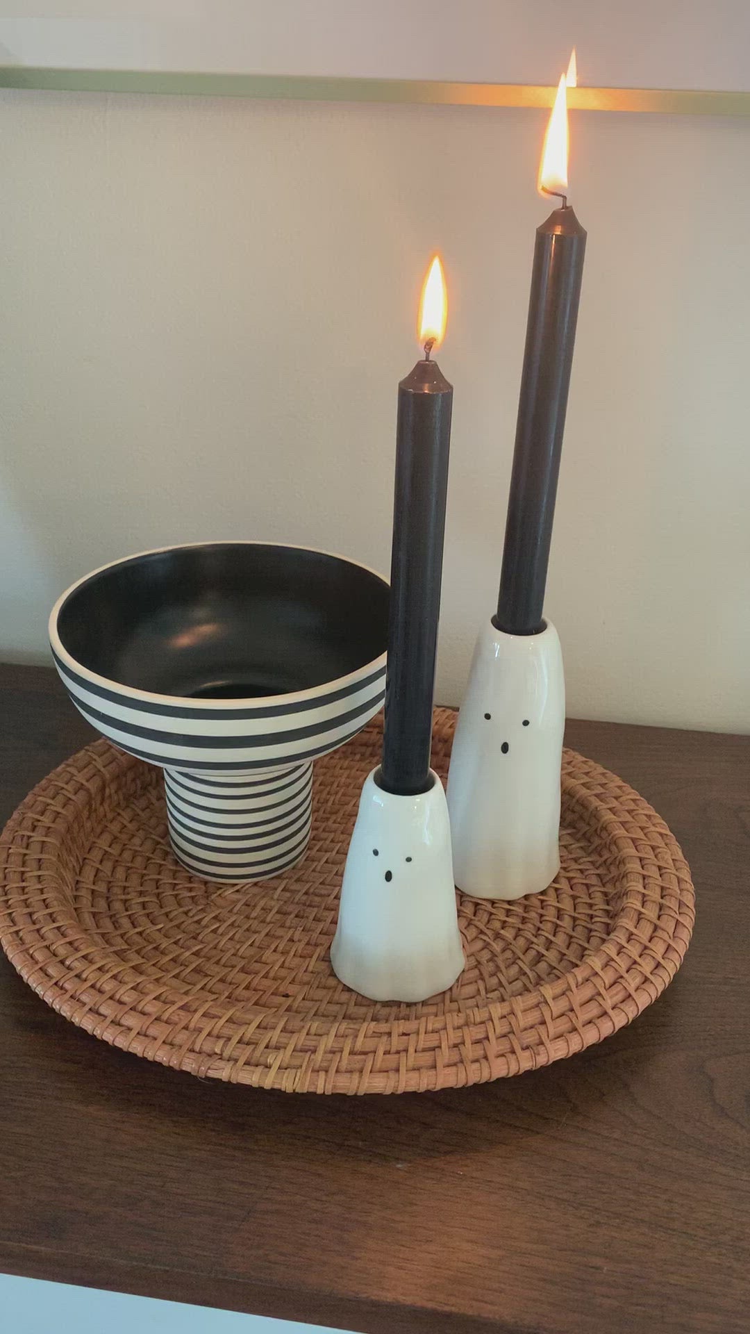 Phantom Ghost Candleholder (2 sizes)
