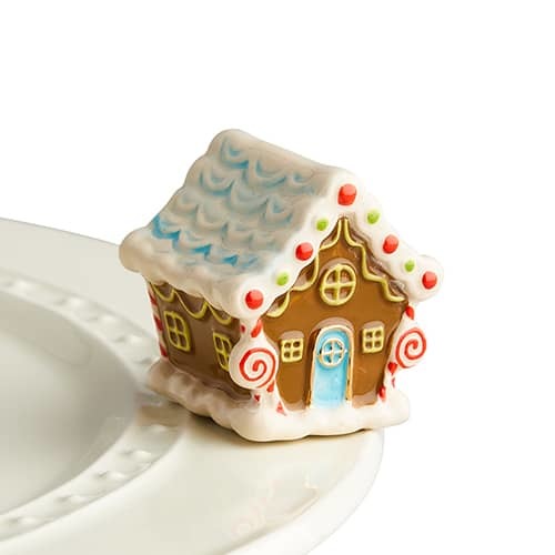 Candyland Lane - Nora Fleming Mini (Gingerbread House)
