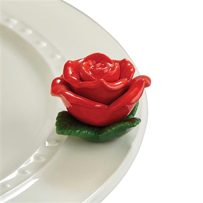 Roses are Red - Nora Fleming Mini (Red Rose)