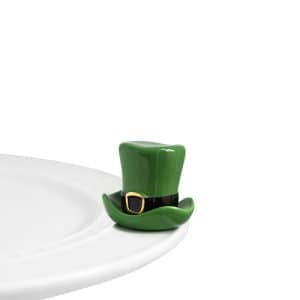 Spot of Irish - Nora Fleming Mini (Leprechaun Hat)