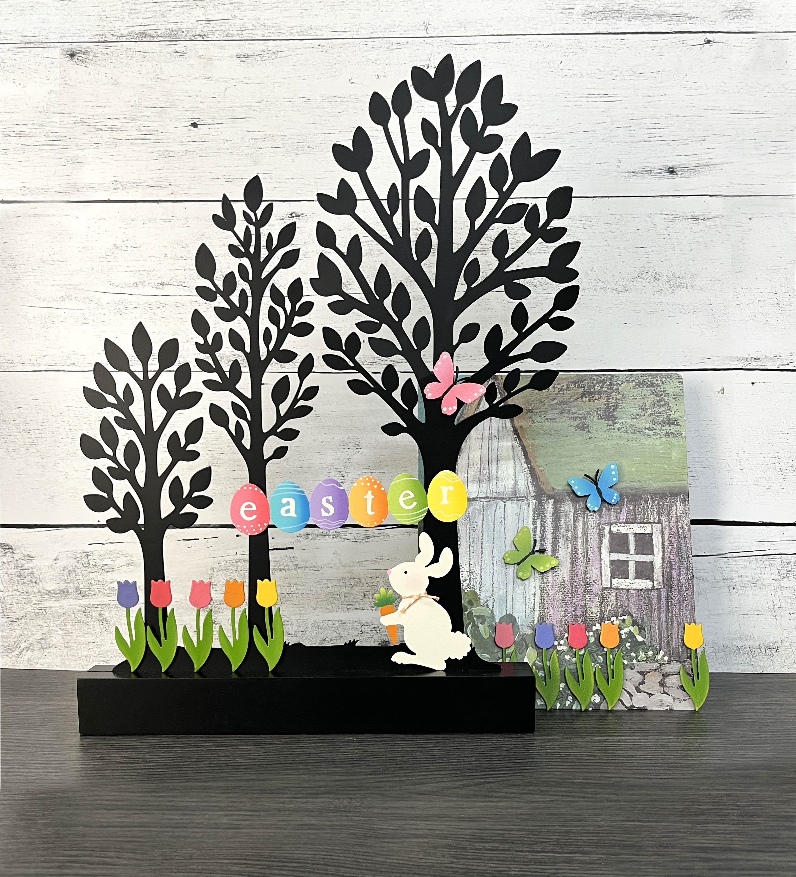 Hase mit Karottenmagnet