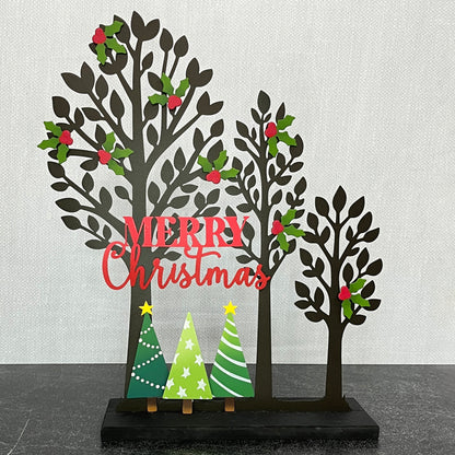 Christmas Tree Mini Art Pop Magnets, S/3