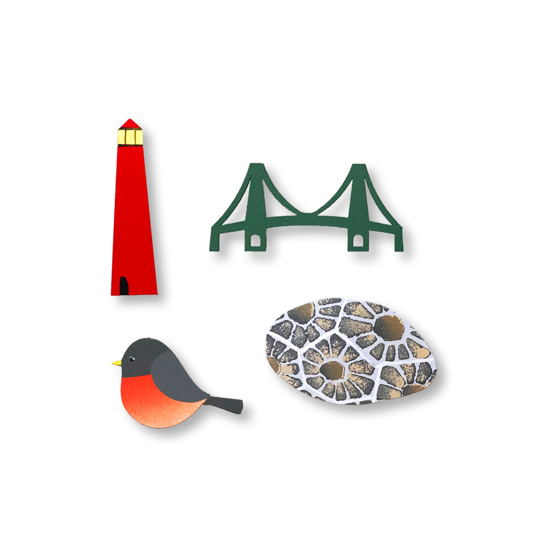 Michigan Icon Magnete S/4