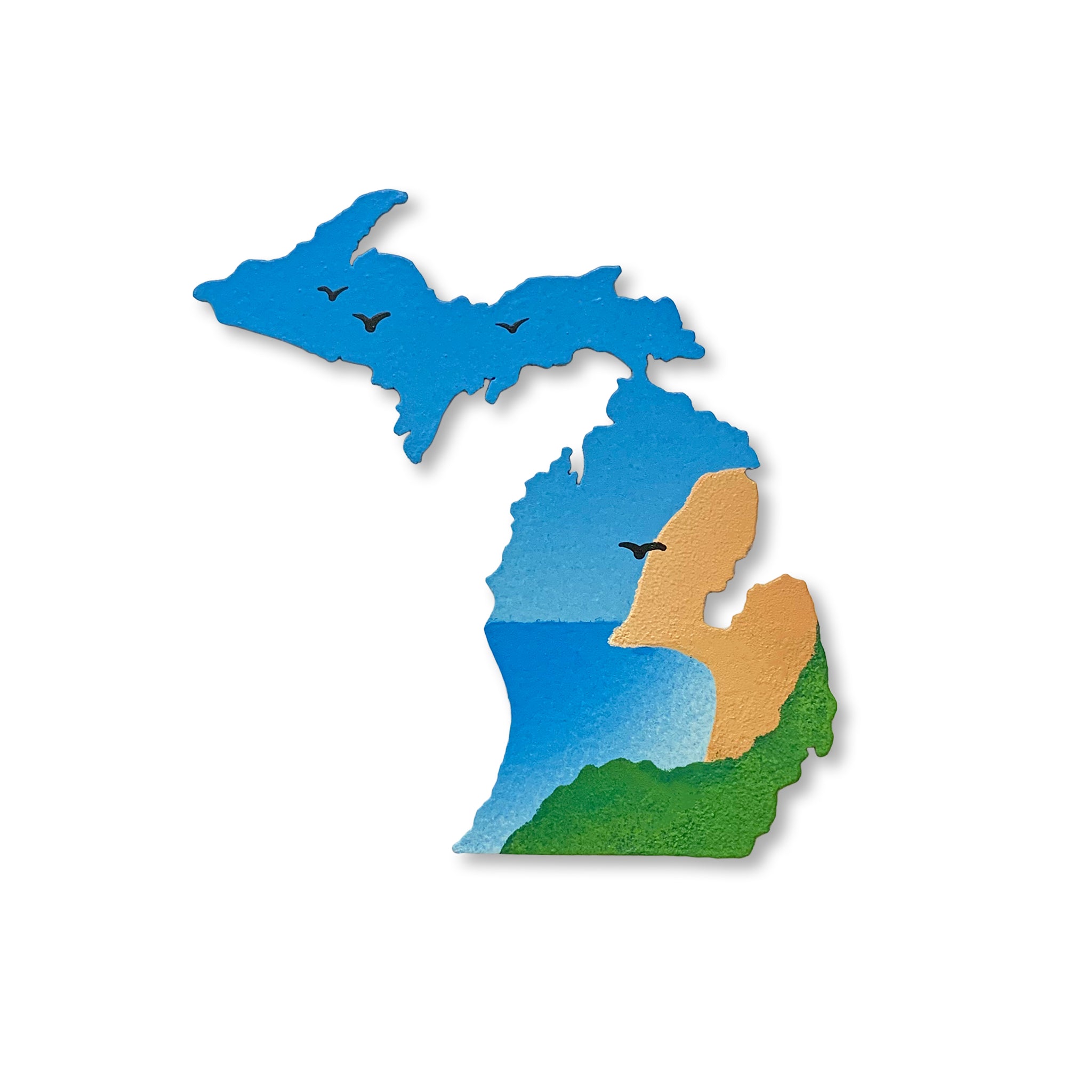 Schlafender Bär Dunes Michigan Magnet