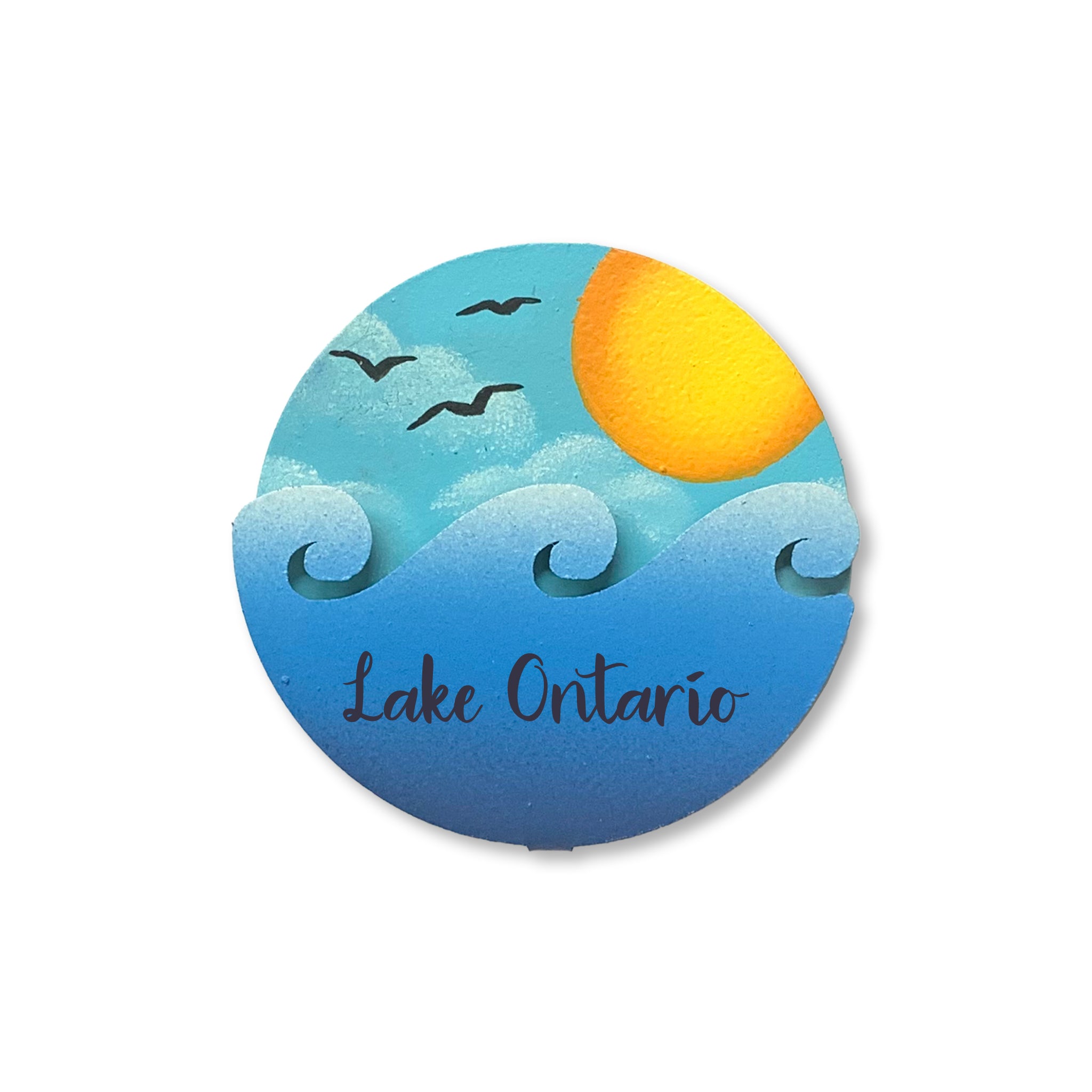 Ontariosee mit Wellenmagnet